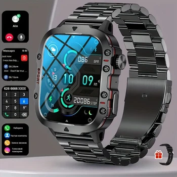 Смарт-годинник чоловічий Military Sports Fitness Tracker