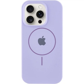 Чохол силіконовий Premium Silicone Case Full Protective (AA) with MagSafe для Apple iPhone 15 Pro (6.1") Dasheen