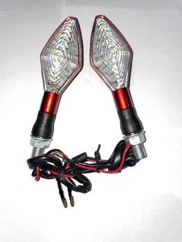 Поворот светодиодный, лодочка (15 LED, белое стекло) JS MPARTS