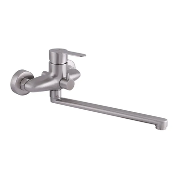 Змішувач для ванни MIXXUS LEO-006 EURO з нерж. сталі SUS304 (Колір нерж) (SS2827)