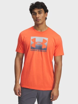 Футболка длинная мужская Under Armour Ua M Boxed Sports Updated Ss 1386793-847 L Оранжевая (197779470001)