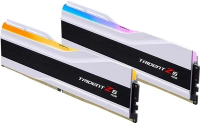 Модуль памяти G.Skill DDR5 64GB (2x32) Trident Z5 6400MHz RGB White (F5-6400J3239G32GX2-TZ5RW)