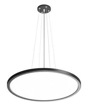 Підвісний світильник, люстра світлодіодна Italux PND-72843-480R-36W-BL Manito Led 1x36W 2800K/4000K/6000K 4300Lm IP40 Чорна (096718)