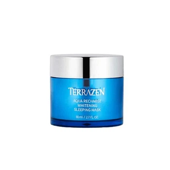 Terrazen Aqua Recharge Whitening Sleeping Mask Интенсивно увлажняющая ночная маска с отбеливающим эффектом 80 мл