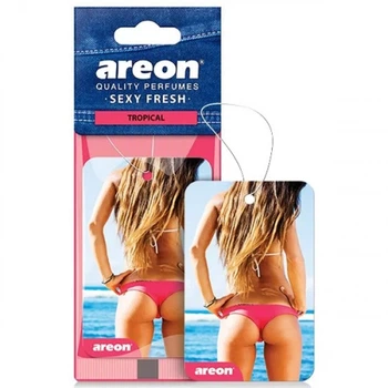 Освежитель воздуха AREON сухой листик Sexy Fresh Tropical