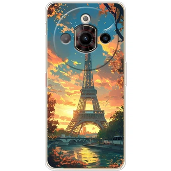 Силиконовый Чехол с Картинкой для ZTE Nubia Focus Pro Принт (Париж, Эйфелева Башня) (64250-ysm037)