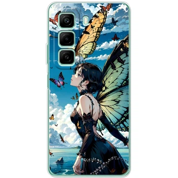 Силіконовий Чохол з Картинкою для Infinix Hot 50 Pro Принт (Аніме, Anime) (64347-ysm029)