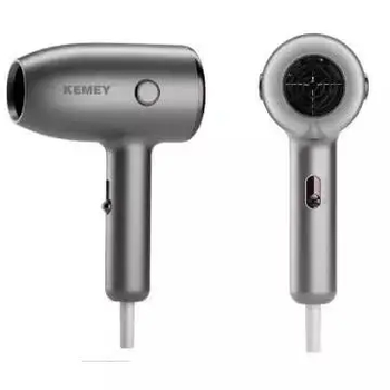 Універсальний фен для укладання волосся KEMEI KM-6835 Фен для волосся на 1800 Вт Сірий
