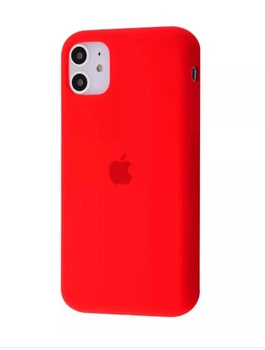 Чехол Premium Silicone Case Full для iPhone 11 red