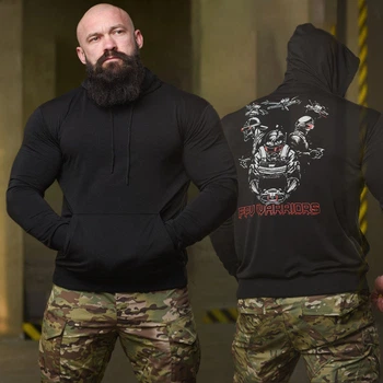 Худі Maklin з принтом на спині Дрон чорне розмір 2XL
