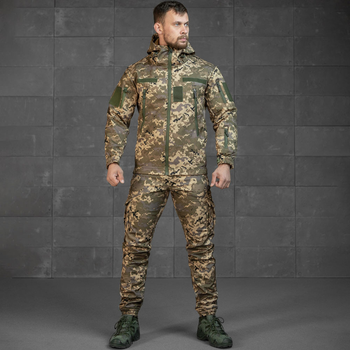 Тактична форма Bandit Softshell куртка з капюшоном + штани піксель розмір 3XL