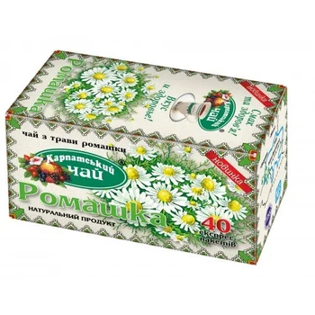 Чай Карпатський Ромашка 40пак по 1г