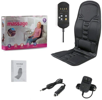Массажная накидка с подогревом Massage Cushion JB-100B 12/220V c пультом