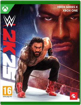 Гра XOne/XSX WWE 2K25 (Blu-ray диск) (5026555369442)