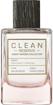 Woda perfumowana unisex Clean Reserve Avant Garden Nude Santal & Heliotrope 100 ml (874034010300)