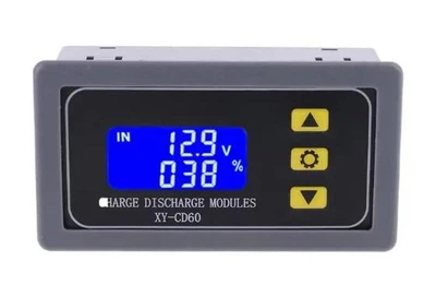Контролер заряду/розряду акумулятора XY-CD60 DC 6-60V AGM/GEL/Li-ion/LiFePO4