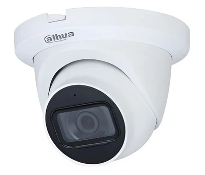Камера відеоспостереження Dahua 2 Мп з мікрофоном, Starlight, 2.8 мм, IP67 (DH-HAC-HDW1231TLMQP-A, біла)