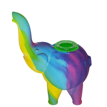 Бонг Из Силикона "Elephant Abstract V1"