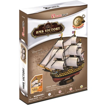 3D пазл CubicFun HMS Victory (T4019h)