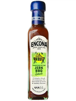 Соус Барбекю с чили по-ямайски ENCONA средней остроты копченый Jamaican Jerk BBQ 142 мл