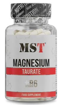 Магний Таурат с Витамином В6 MST Magnesium Taurate + Vitamin B6 120 капс
