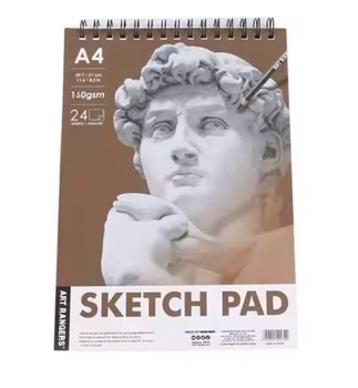 Скетчбук альбом для эскизов А4 24л 180г/м2 Art Nation SketchPad на спирали 102.PB.02