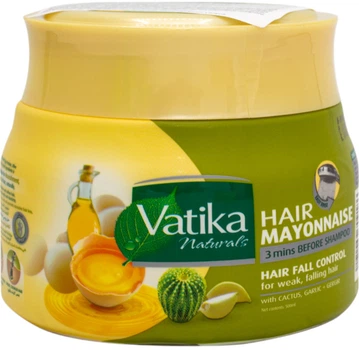 Маска-майонез для волосся Dabur Vatika Проти випадіння 500 мл (6291069709186)