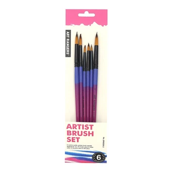 Набор кистей Art Rangers 6шт. Синтетика BR6506-2