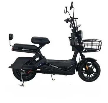 Электроскутер Двухместный Crosser CR1 (800W, 60V, 24ah графеновые АБК) Черный