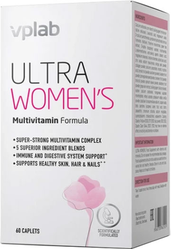 Multiwitaminy dla kobiet VPLab Ultra Women'S Multivitamin Formula 60 kapsułek (5060730362101)