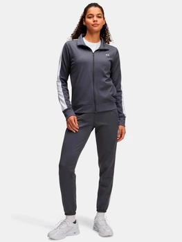 Спортивный костюм женский Under Armour Tricot Tracksuit 1365147-027 XS Серый (197779717472)