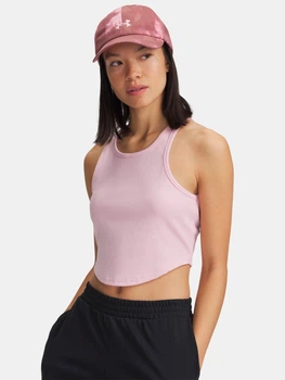 Топ женский Under Armour Ua Rival Rib Tank 1389798-647 S Розовый (197779712170)