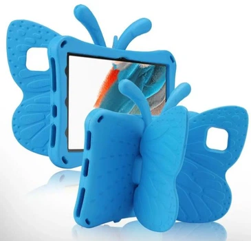 Детский чехол Butterfly Case на планшет Lenovo Tab M11 (11") / голубой