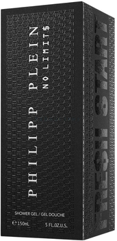 Żel pod prysznic Philipp Plein No Limits Fresh Start nawilżający 150 ml (7640365140077)