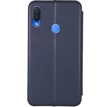 Шкіряний чохол (книга) Classy для Huawei P Smart Z Темно-синій Без бренду