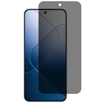 Защитное стекло Privacy 5D (тех.пак) для Xiaomi 15T / 15T Pro / 17T Pro / Redmi Note 15 Pro 5G Черный