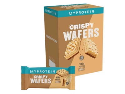 Заменители питания MyProtein Crispy Wafers 10шт по 40г Вкус Ваниль