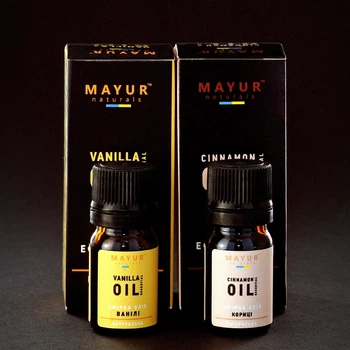 Набо эфирных масел ВАНИЛИ и КОРИЦЫ Mayur 10 мл