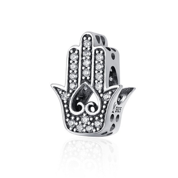 Серебряный шарм "Хамса"