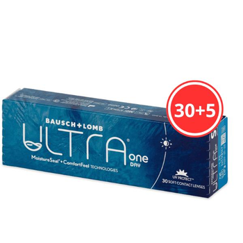 Однодневные линзы Bausch + Lomb ULTRA One Day +2.5 35 шт.