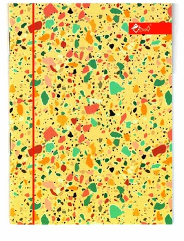 Блокнот Скат А6 32 аркуша у клітинку м'яка обкладинка Marble 3 (ЗК-5-3)