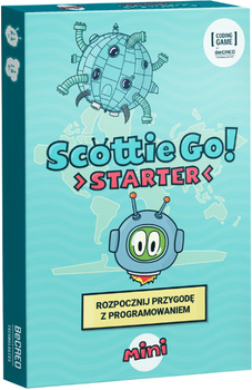 Multimedialna gra edukacyjna BeCreo Scotty Go! Starter mini + aplikacja na Android/iOS/Windows (edycja polska) (5906395894086)