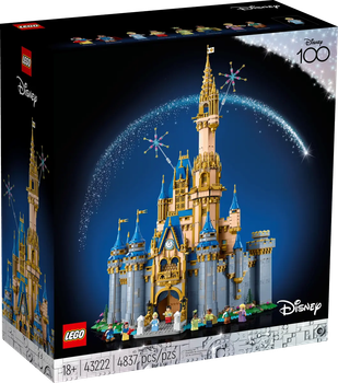 Zestaw klockow LEGO Disney: Zamek Disneya 4837 elementow (43222) (955555908551441) - Outlet