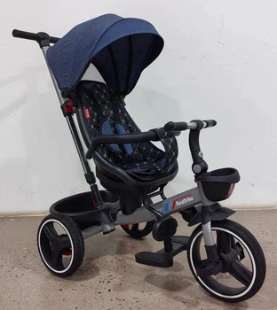 Трехколесный велосипед коляска BestTrike "Oscar" 6390 – 16-133 с телескопической ручкой