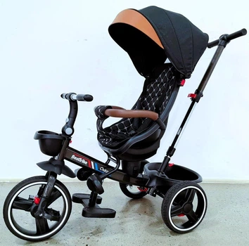 Трехколесный велосипед коляска BestTrike "Oscar" 6390 – 24-115 с телескопической ручкой