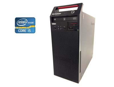 ПК Lenovo ThinkCentre Edge 72 Tower / Intel Core i5-3470S (4 ядра по 2.9 - 3.6 GHz) / 8 GB DDR3 / 120 GB SSD + 750 GB HDD / Intel HD Graphics 2500 / DVD-RW б/у
