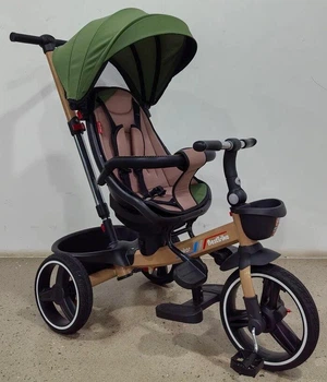 Трехколесный велосипед коляска BestTrike "Oscar" 6390 – 79-404 с телескопической ручкой