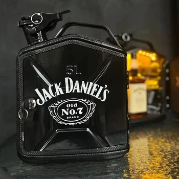 Канистра 5 л, Jack Daniel's, черная с LED подсветкой, Без алкоголя, AUTO COMFORT