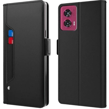 Чехол-книжка Deexe Eclipse Wallet для Motorola Edge 50 Fusion - Black