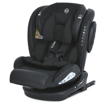 Детское автокресло El Camino ME 1045 EVOLUTION 2 ISOFIX 360º Melange Black